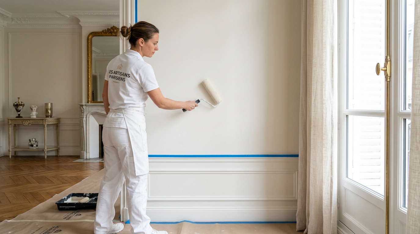 Rénovation d'une chambre parentale contemporaine aux finitions soignées à Laval