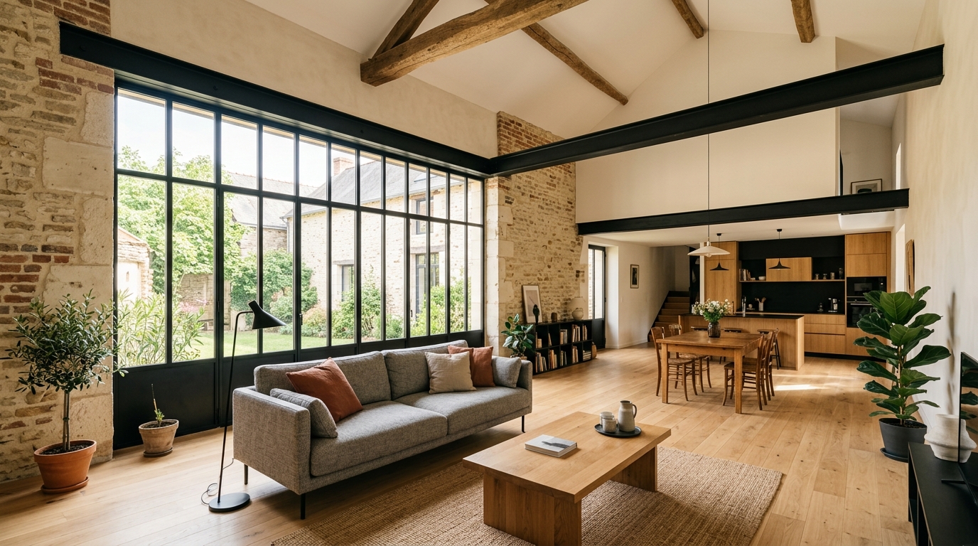 Atelier Réhabilité en Espace Ouvert